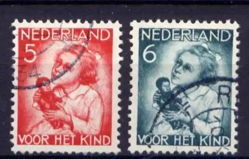 Niederlande Nr.278/9        O  used       (1130)