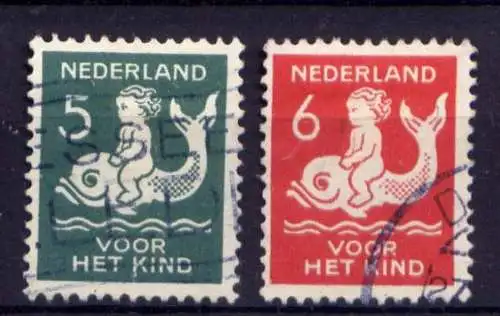 Niederlande Nr.230 + 231        O  used       (1126)