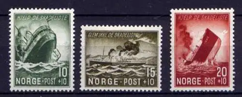 Norwegen Nr.295/7         *  unused            (1411)