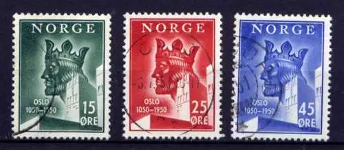 (1375) Norwegen Nr.348/50         O  gestempelt