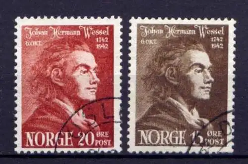 (1358) Norwegen Nr.272/3         O  gestempelt