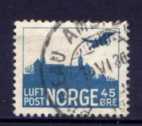 (1322) Norwegen Nr.136        O  gestempelt