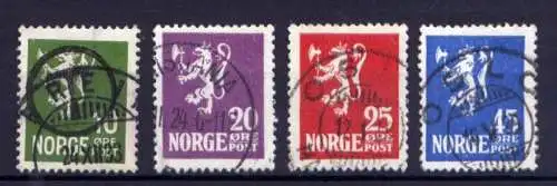 (1314) Norwegen Nr.105/8      O  gestempelt