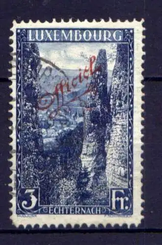 Luxemburg Dienst Nr.126           O  used                 (684)