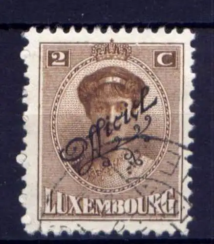 Luxemburg Dienst Nr.109           O  used                 (680)