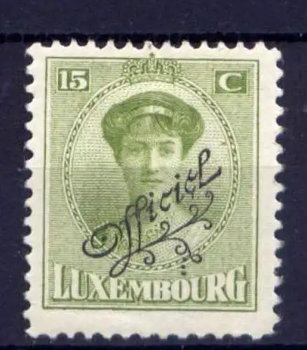 Luxemburg Dienst Nr.130           *  used                 (685)