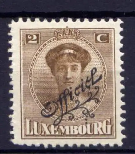 Luxemburg Dienst Nr.109           *  used                 (679)