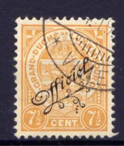 Luxemburg Dienst Nr.108           O  used                 (677)