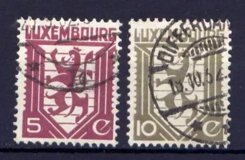 Luxemburg Nr.232/3           O  used                 (659)