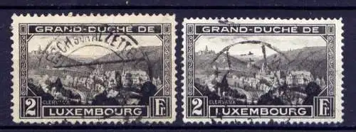 Luxemburg Nr.207 A + B      O  used                 (648)