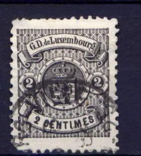 Luxemburg Nr.37      O  used               (607)