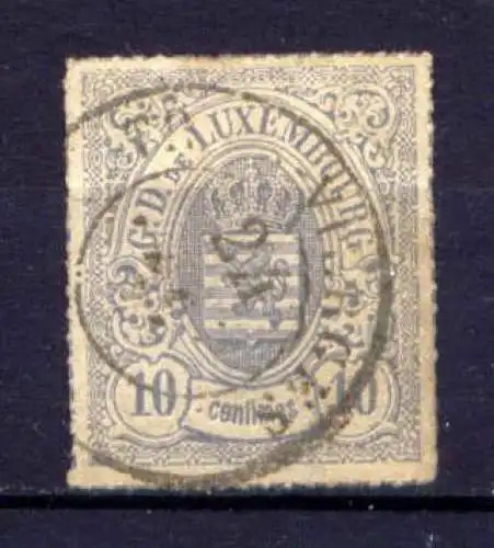 Luxemburg Nr.17      O  used               (601)