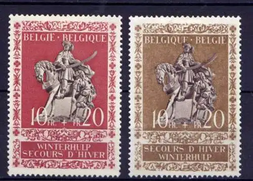 (1617) Belgien Nr.624/5           *  ungebraucht
