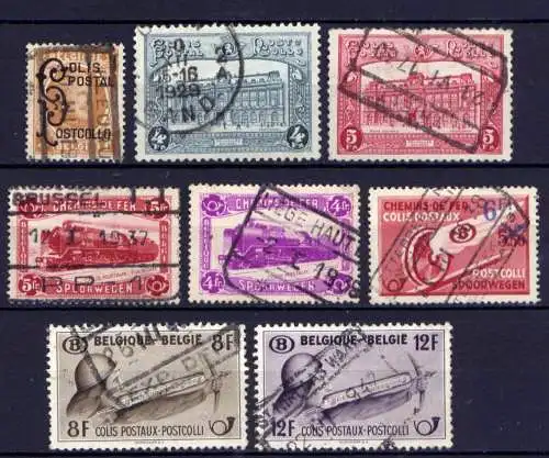 Belgien Postpaket Lot           O  used           (1614)