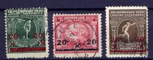 Belgien Nr.162/4          O  used           (1739)