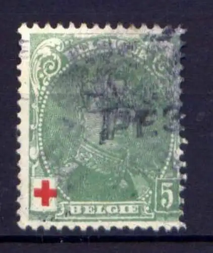(1734) Belgien Nr.107          O  gestempelt