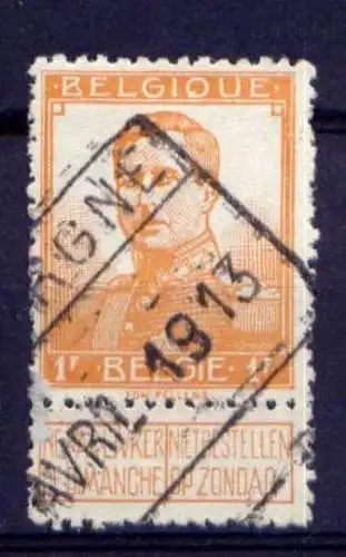 (1729) Belgien Nr.97          O  gestempelt