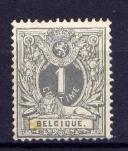 Belgien Nr.40          (*)  no gum           (1714)