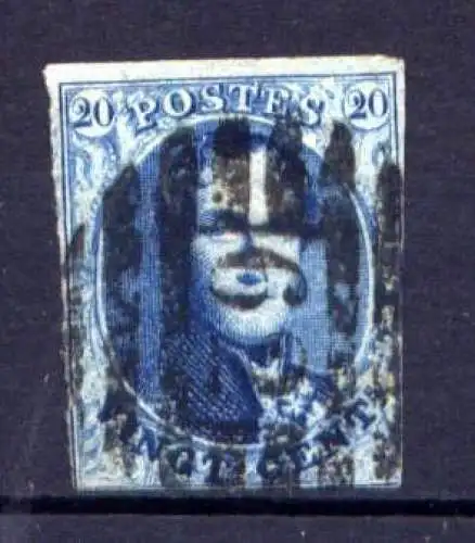 (1706) Belgien Nr.8          O  gestempelt
