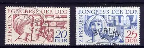 DDR Nr.1474/5                       O  used       (25821) ( Jahr 1969 )