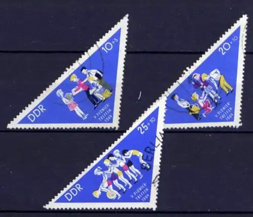 (25819) DDR Nr.1045/7                       O  gestempelt