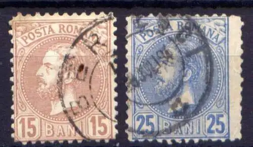 Rumänien Nr.55/6        O  used                (907)