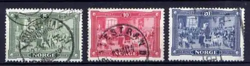  (1244) Norwegen Nr.93/5      O  gestempelt