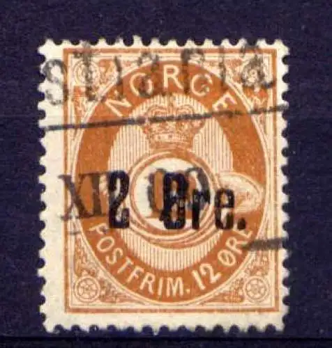 (1235) Norwegen Nr.48      O  gestempelt