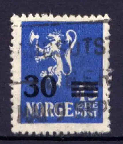 Norwegen Nr.134          O  used            (1200)