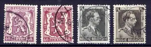 (1588) Belgien Nr.480/1 a + b           O  gestempelt