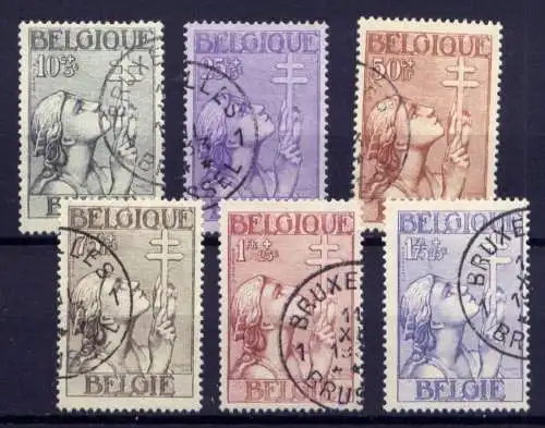 (1577) Belgien Nr.366/71           O  gestempelt