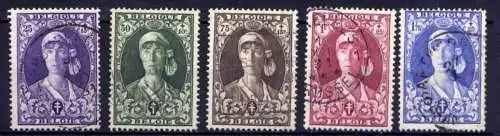 (1574) Belgien Nr.316/20           O  gestempelt