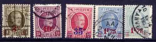 (1566) Belgien Nr.223/6           O  gestempelt