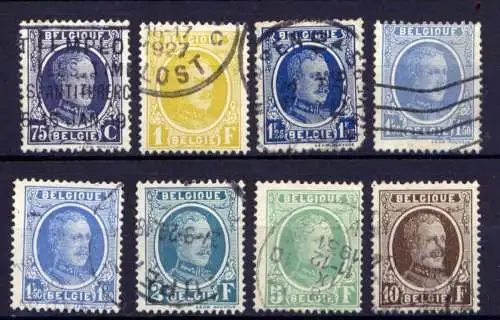 (1563) Belgien Nr.211/7           O  gestempelt