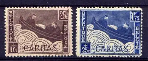 Belgien Nr.230 + 233           *  unused            (1567)