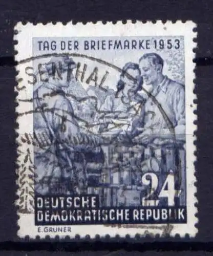 DDR Nr.396                      O  used       (25773) ( Jahr 1953 )