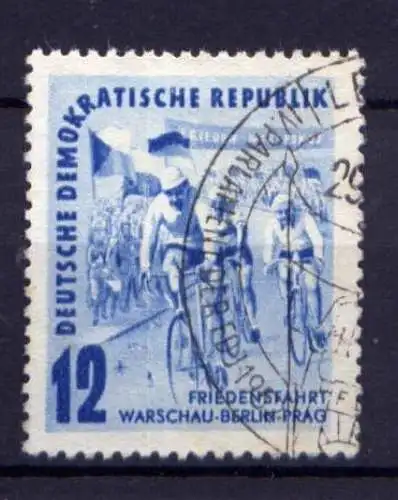 DDR Nr.307                      O  used       (25747) ( Jahr 1952 )