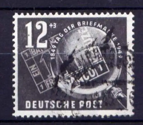 DDR Nr.245                      O  used       (25724) ( Jahr 1949 )