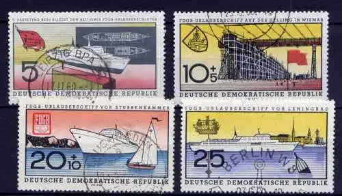DDR Nr.768/71                     O  used       (25664) ( Jahr 1960 )