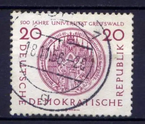 DDR Nr.543                      O  used       (25613) ( Jahr 1956 )