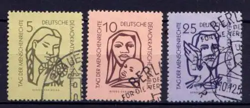 DDR Nr.546/8                      O  used       (25612) ( Jahr 1956 )