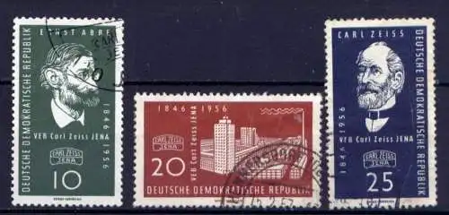 DDR Nr.545/7                      O  used       (25611) ( Jahr 1956 )