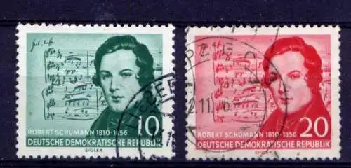 DDR Nr.541/2                      O  used       (25610) ( Jahr 1956 )