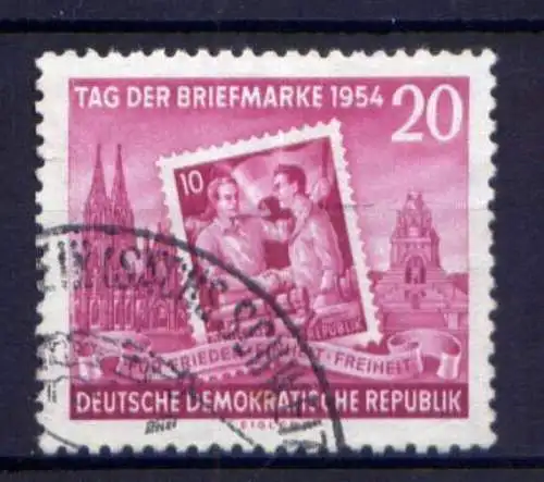 DDR Nr.445                      O  used       (25586) ( Jahr 1954 )