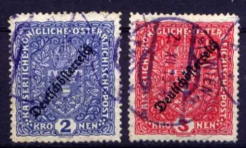 Osterreich Nr.243/244               O  used              (3808)