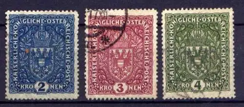 Osterreich Nr.200/202               O  used              (3806)