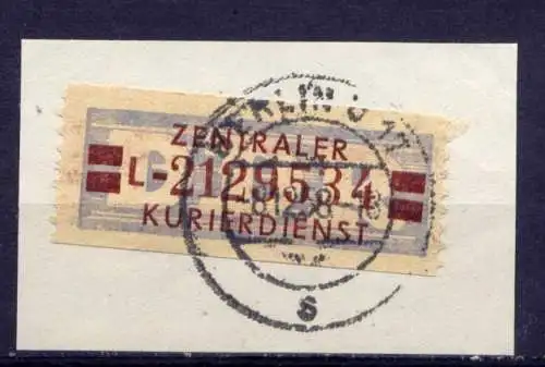 DDR Dienst Nr.21 L                         O  used       (25691)