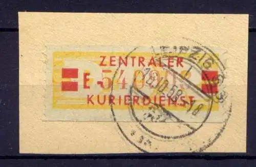 (25685) DDR Dienst Nr.19 II E                         O  gestempelt