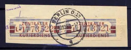 DDR Dienst Nr.20 L Paar                        O  used       (25676)