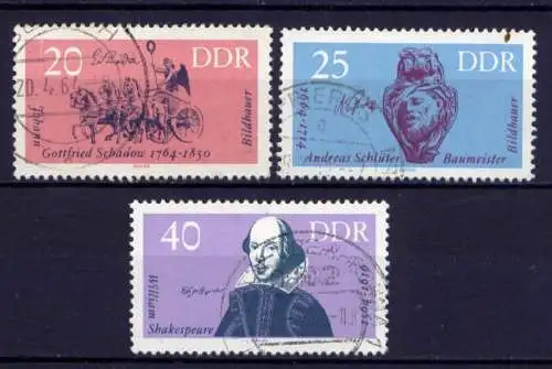 DDR Nr.1009/11                      O  used       (25655) ( Jahr 1964 )